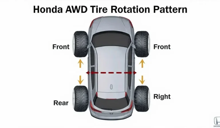 Honda Awd Tire Rotation Pattern