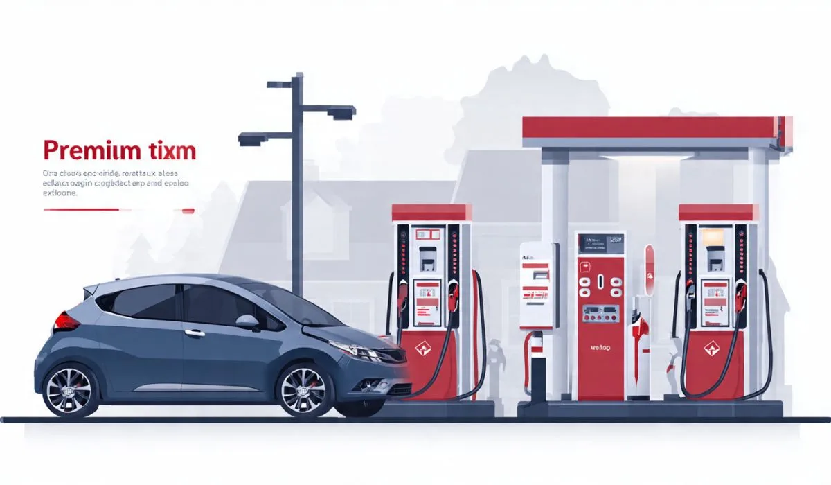 Premium And Regular Gas