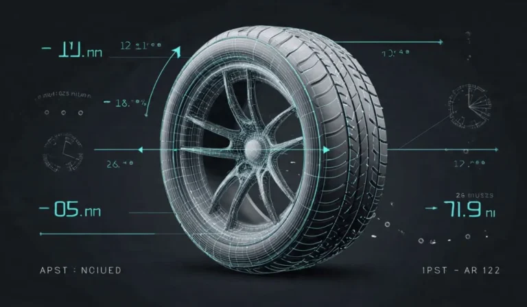 What do the 3 numbers mean on tire size