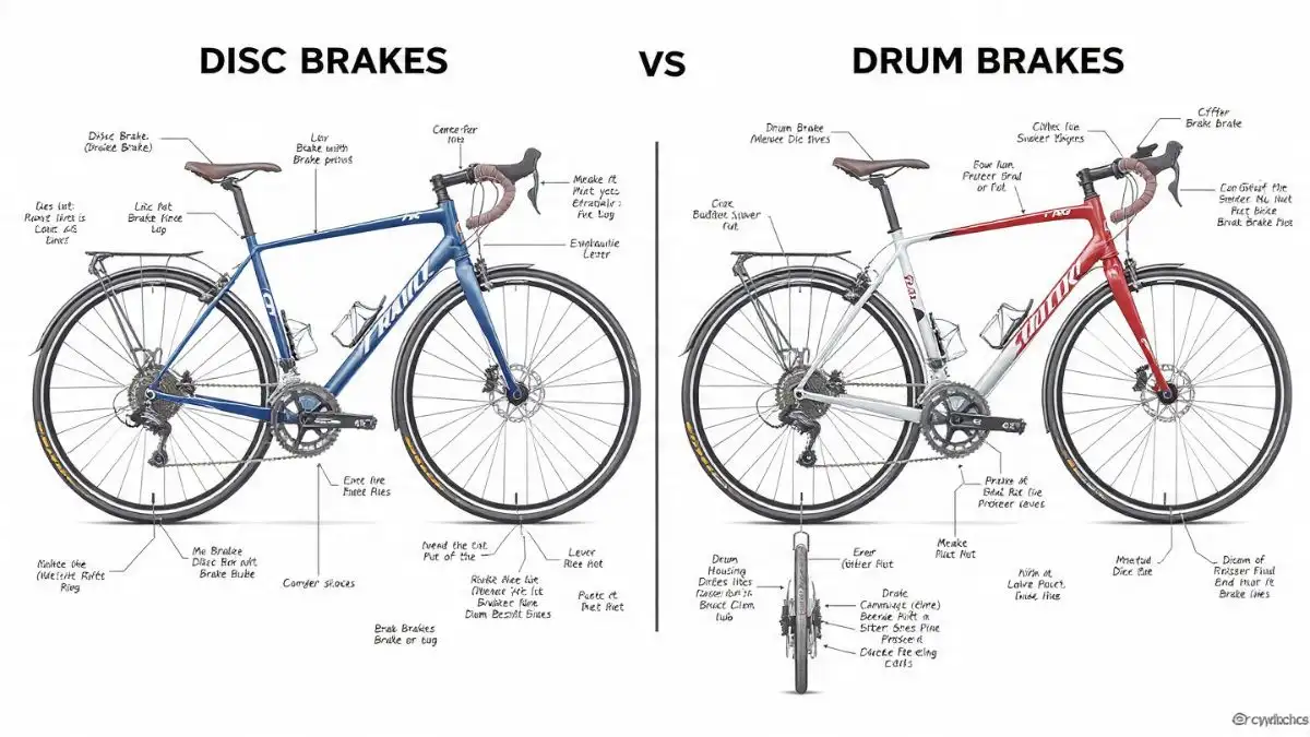 Which Is Better Disc or Drum Brakes in bikes