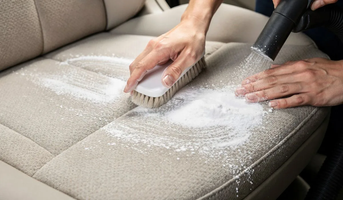 How To Clean Car Seats With Baking Soda