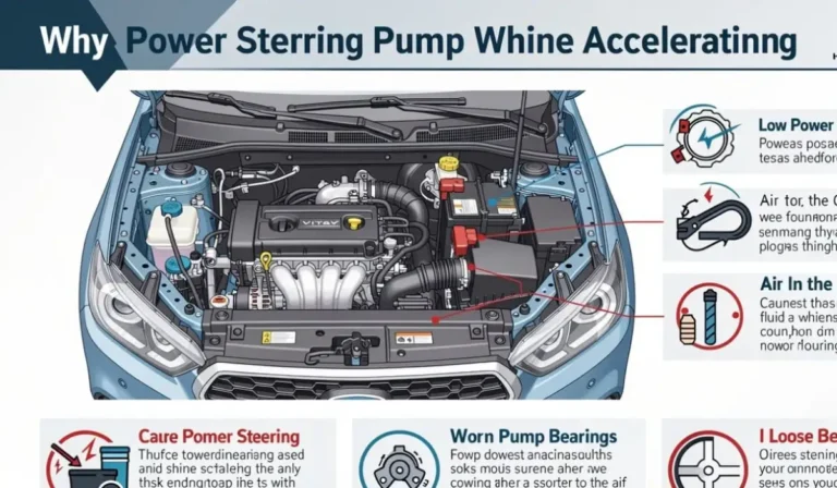 Why Does My Power Steering Pump Whine When I Accelerate