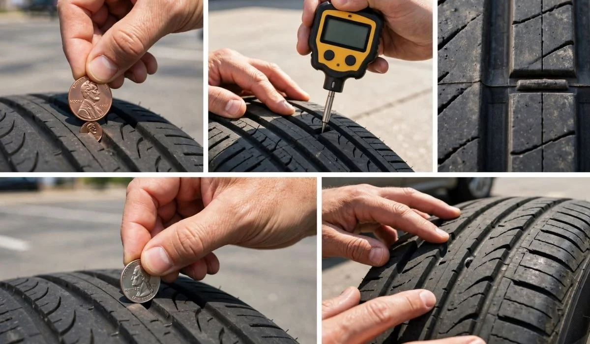 Check Tread Depth Before Replacing Tires