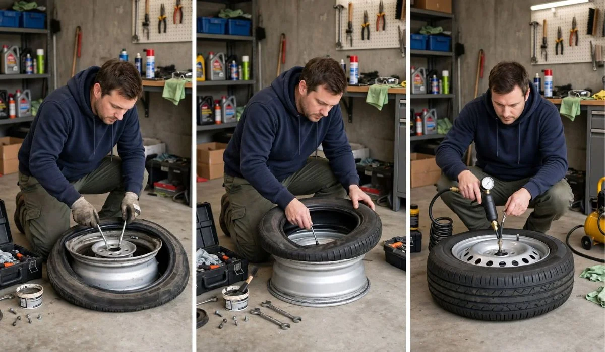 How To Change A Tyre On A Wheel At Home