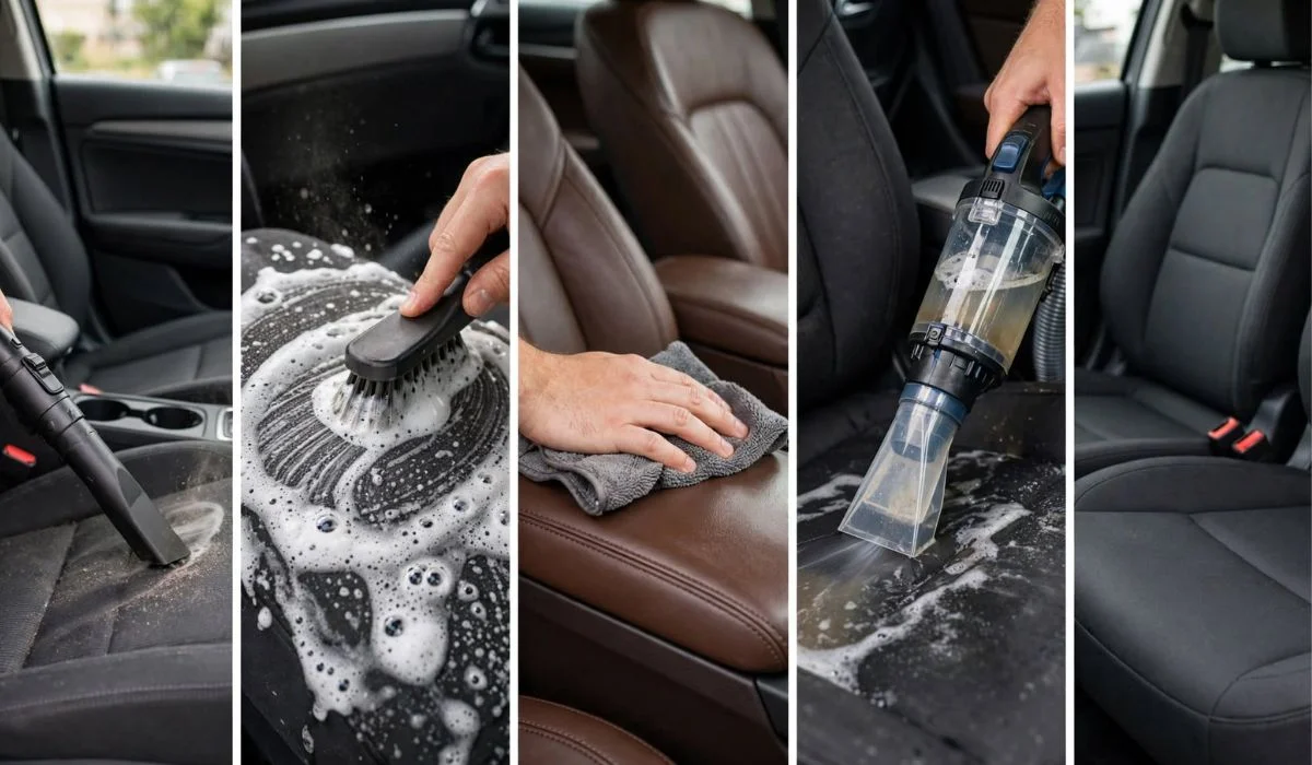 How To Deep Clean Car Seats