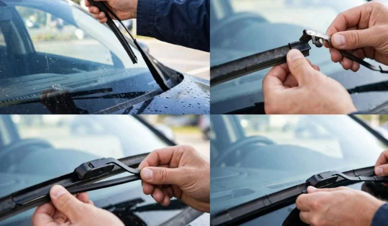 How To Replace Windshield Wiper Blades Rubber