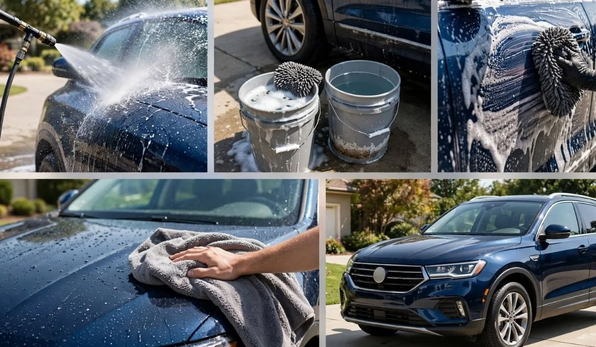 How to Wash a Car Properly