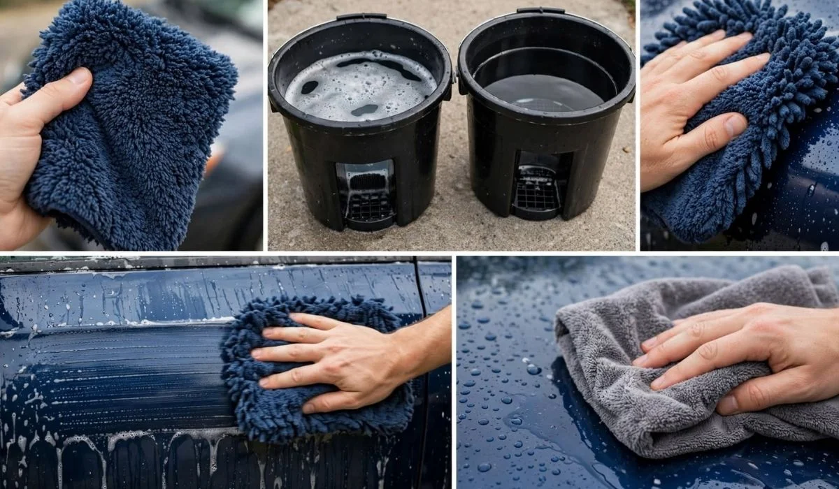 How to Wash a Car Without Scratching It