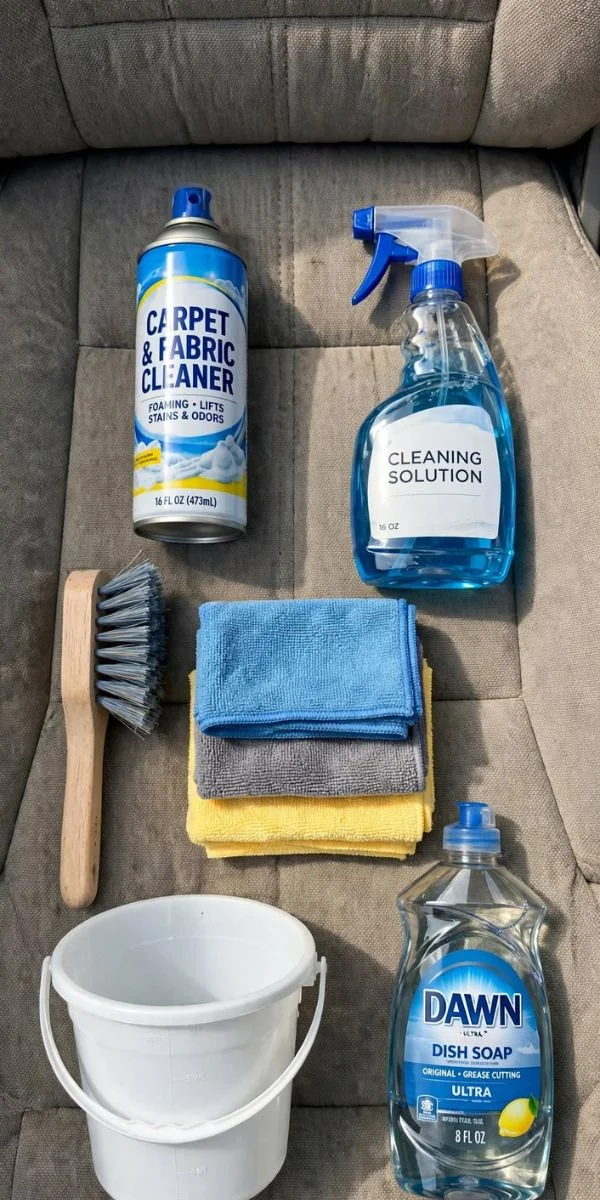 What You Need to Clean Fabric Car Seats